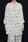 Mutedance 25 Spring/Summer Silk Bouquet Top Jacket MD-MD25SS126-HOARY MD25SS125
